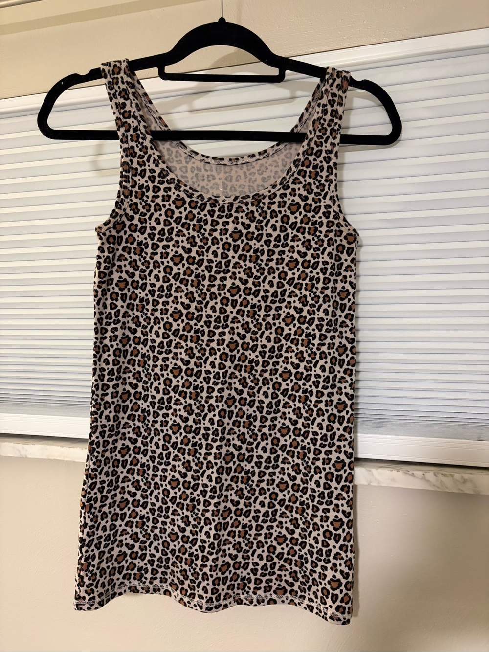 A New Day Leopard Print Tank Top